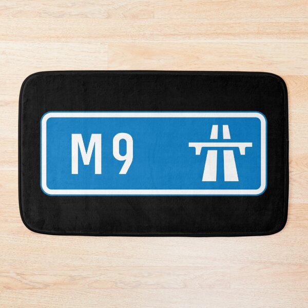 Item preview, Edinburgh Bound - Blue M8, M9, A720, Motorway Sign designed and sold by WilliamsonMedia.