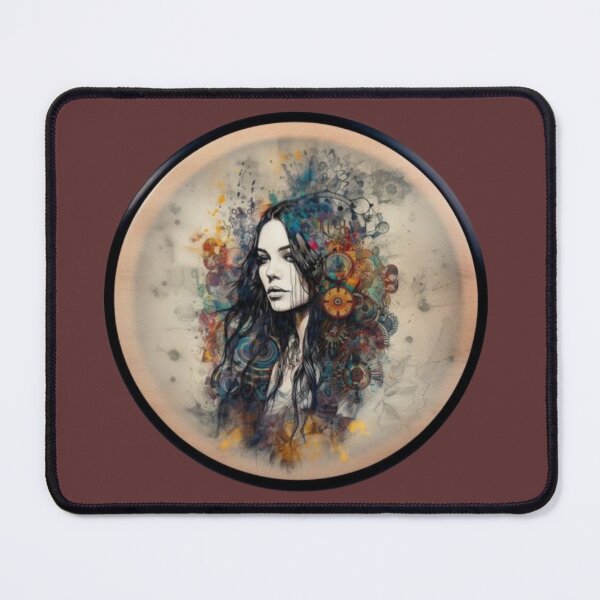 Item preview, Mystical Melodies, Mandala, Harmony & Style, Chemigram Beauty ,Tee, Gif designed and sold by Terry-Salsa.