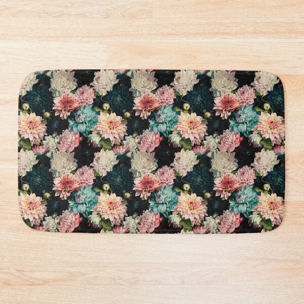 Item preview, Dahlia Tile 18: Velvet Pom-Poms in a Rainbow Garden with Layers of Petals designed and sold by TheBrainArt.