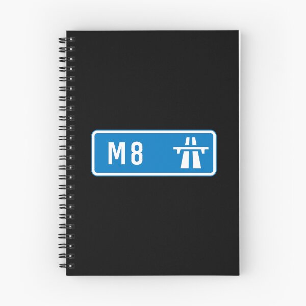 Item preview, Con destino a Edimburgo: señal de autopista azul M8, M9, A720 designed and sold by WilliamsonMedia.