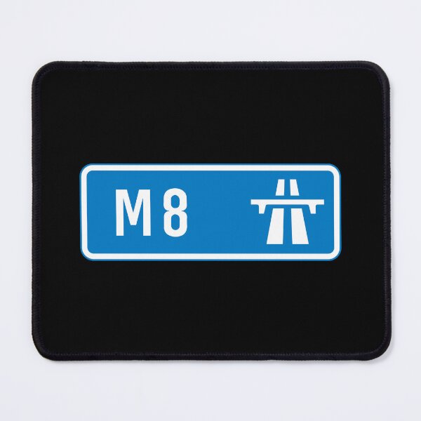 Item preview, Edinburgh Bound - Blue M8, M9, A720, Motorway Sign designed and sold by WilliamsonMedia.