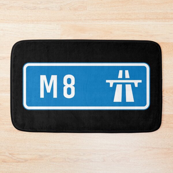 Item preview, Edinburgh Bound - Blue M8, M9, A720, Motorway Sign designed and sold by WilliamsonMedia.