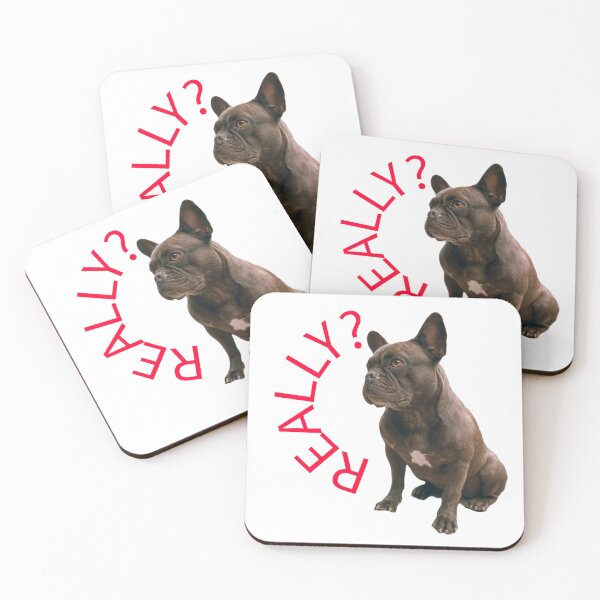 Item preview, Is It Treat Time Yet? One Sceptical French Bulldog designed and sold by DesignsMjB.