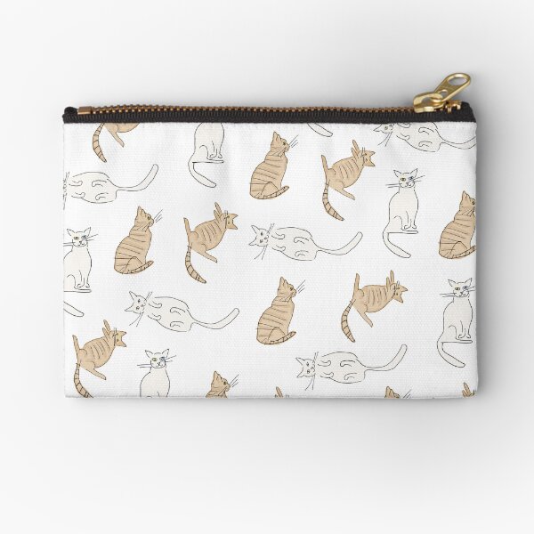 sasha and snowy Zipper Pouch