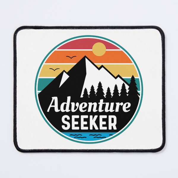 Item preview, Adventure Seeker - Outdoor Mountains Exploration designed and sold by Sunserize Designs.