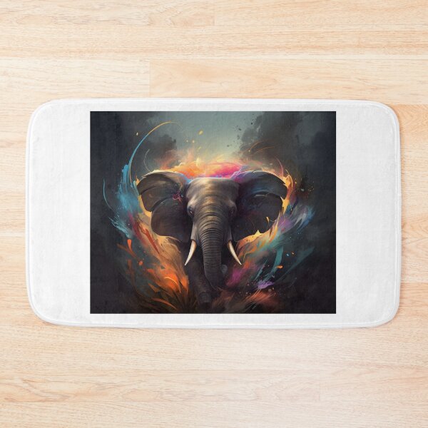 Item preview, African Elephant Abstract Art designed and sold by PeteRascal.