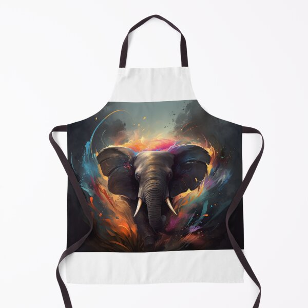 Item preview, African Elephant Abstract Art designed and sold by PeteRascal.