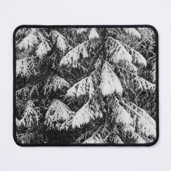 Item preview, Spruce covered. Parkkuu winter 2023  bw 1 designed and sold by Jouko Lehto Photography.
