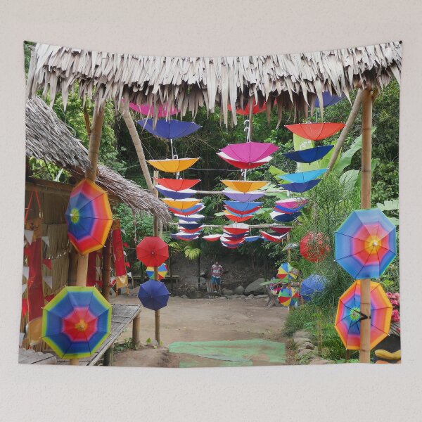 Item preview, Brollies as Art. Huai Nam Sai Market, Thailand designed and sold by JonDelorme.