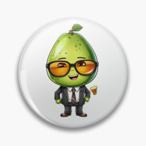 Item preview, Mamacado and Papacado - The Cute Smiling Avocado for Young Audience designed and sold by cristina1001.