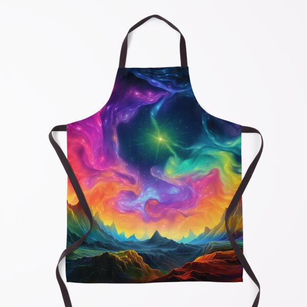 Item preview, Fantasy Landscape Art - Emerald Star Dreamscape designed and sold by Fantasy Masterpiece.
