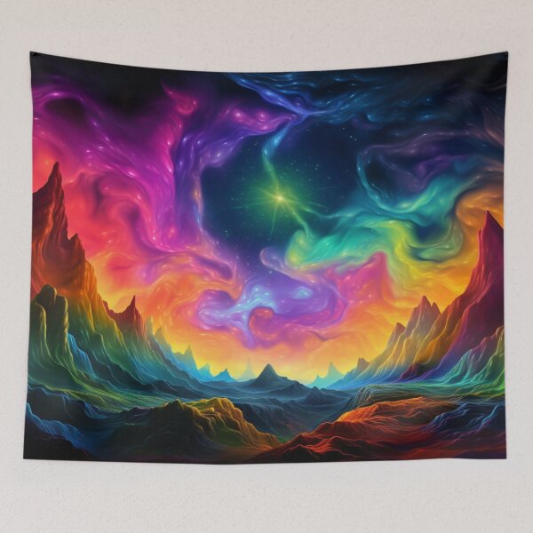 Item preview, Fantasy Dreamscape - Emerald Star Dream designed and sold by Fantasy Masterpiece.
