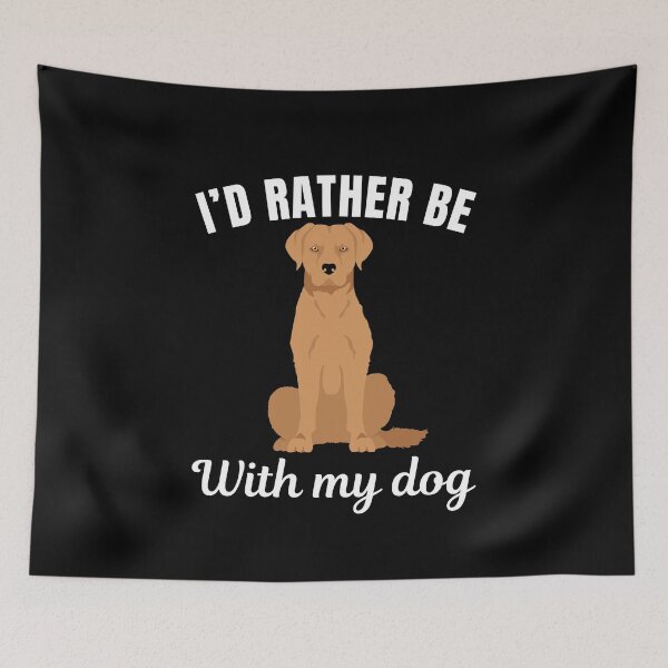 Item preview, Prefiero estar con mi perro, dicen divertidos dueños o amantes de la raza Chesapeake Bay Retriever designed and sold by NBSStore.