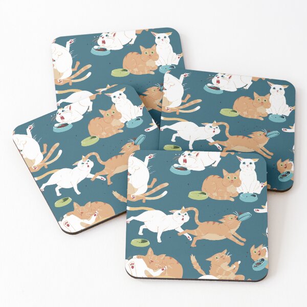 Item preview, Big cats fighting over kibble designed and sold by Camille  Maestracci.