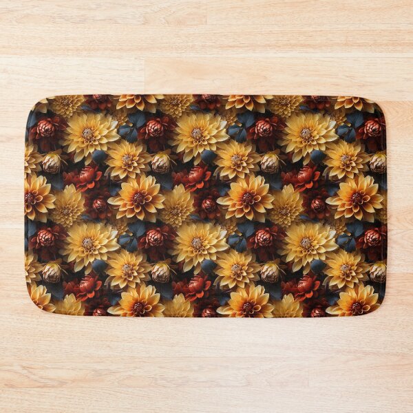 Item preview, Dahlia Tile 25: Velvet Pom-Poms in a Rainbow Garden with Layers of Petals designed and sold by TheBrainArt.