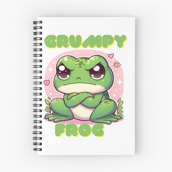 Item preview, Grumpy Frog Kawaii designed and sold by OtakuOnDemand.