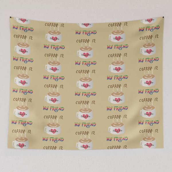 Item preview, Coffee is My Friend designed and sold by JillPillDesign.