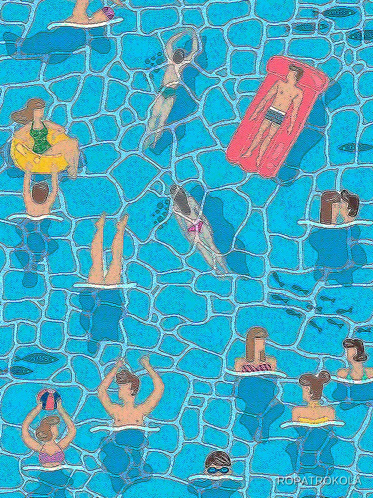 Thumbnail 4 of 4, iPhone Case, Pool designed and sold by ROPATROKOLA.