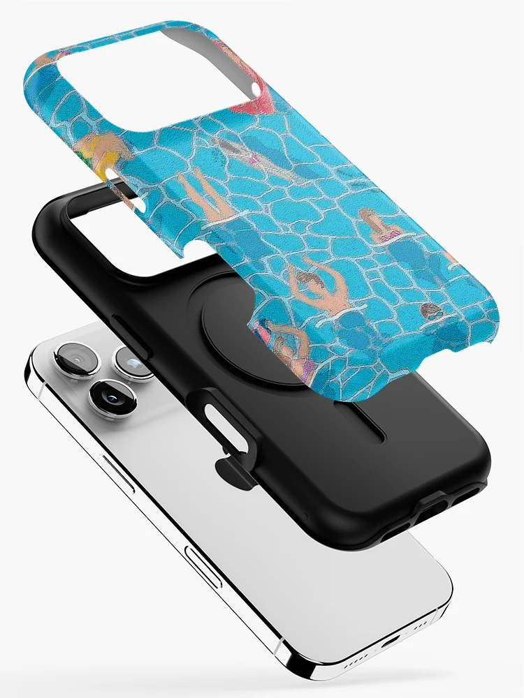Thumbnail 2 of 4, iPhone Case, Pool designed and sold by ROPATROKOLA.