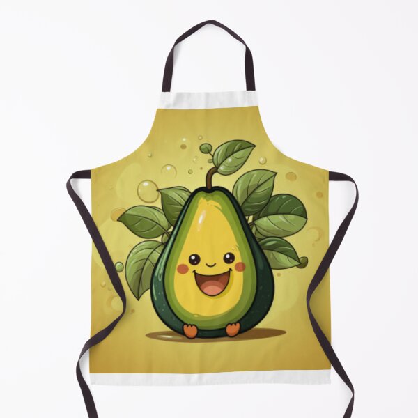 Item preview, Mamacado mini leafy avocado smiling and funny designed and sold by cristina1001.