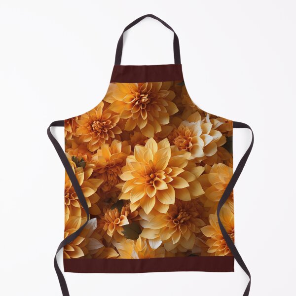 Item preview, Dahlia Tile 28: Velvet Pom-Poms in a Rainbow Garden with Layers of Petals designed and sold by TheBrainArt.