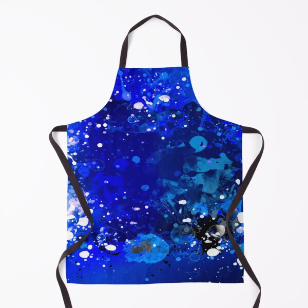 Item preview, Blue paint splatters designed and sold by steveball.