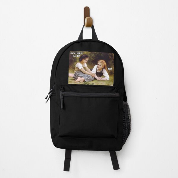Item preview, Maybe I should text him - Thanksgiving, Christmas And Birthday Party Gift Ideas for Classic Memes Lovers and Fans designed and sold by Memeing Everything.