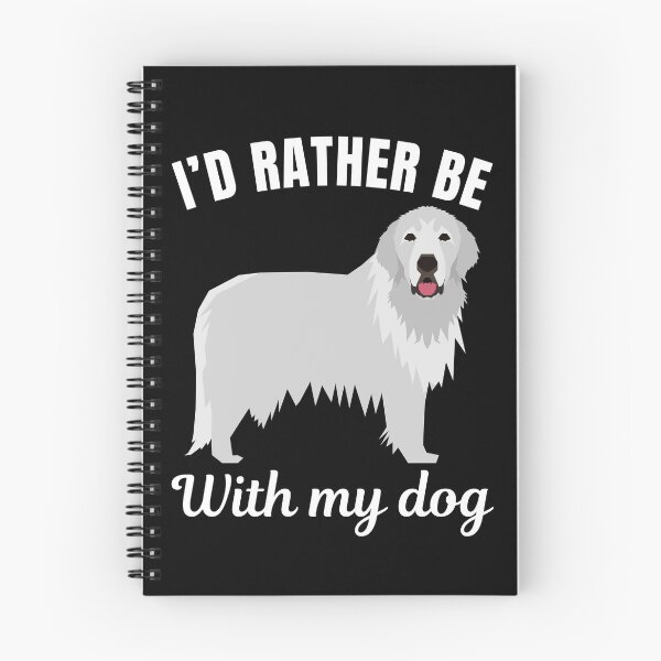 Item preview, I'd rather be with my dog, funny great pyrenees breed owners or lovers saying  designed and sold by NBSStore.