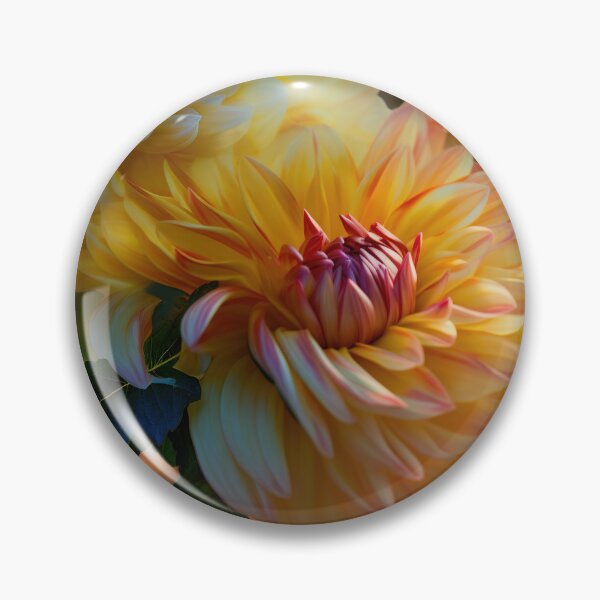 Item preview, Dahlia Tile 30: Velvet Pom-Poms in a Rainbow Garden with Layers of Petals designed and sold by TheBrainArt.