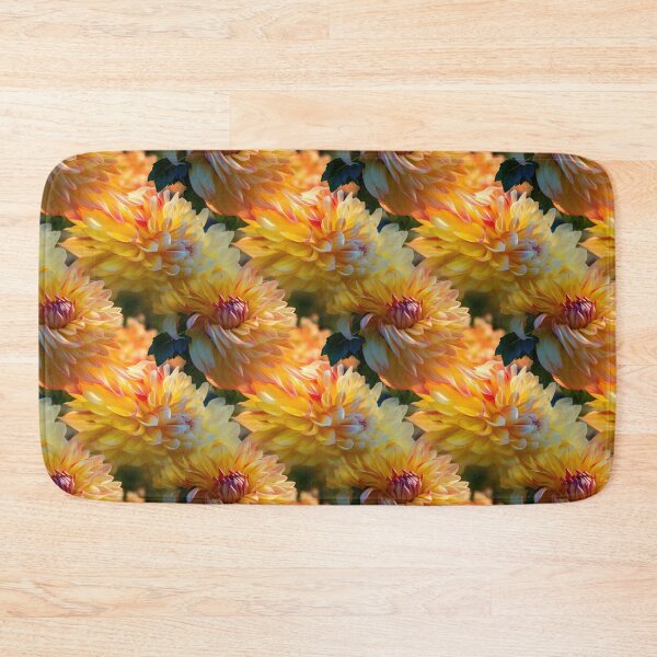 Item preview, Dahlia Tile 30: Velvet Pom-Poms in a Rainbow Garden with Layers of Petals designed and sold by TheBrainArt.