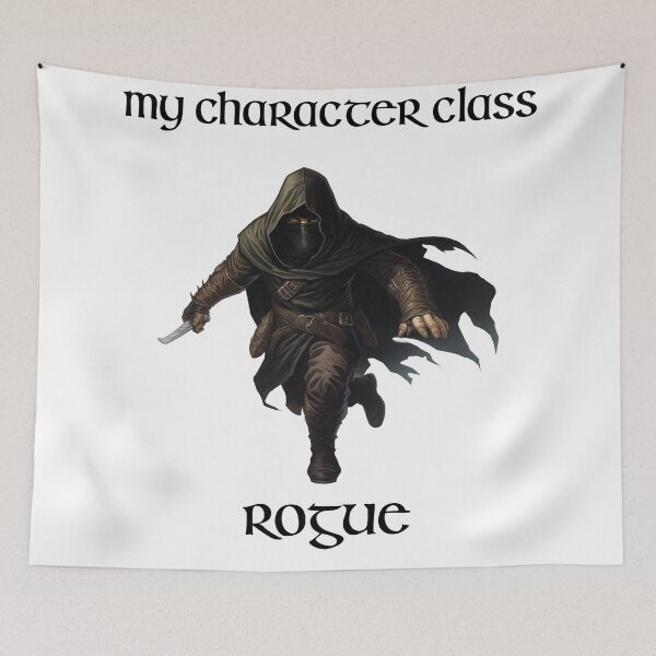 Item preview, RPG My character class - Rogue designed and sold by Tomasz Zwierzyński.
