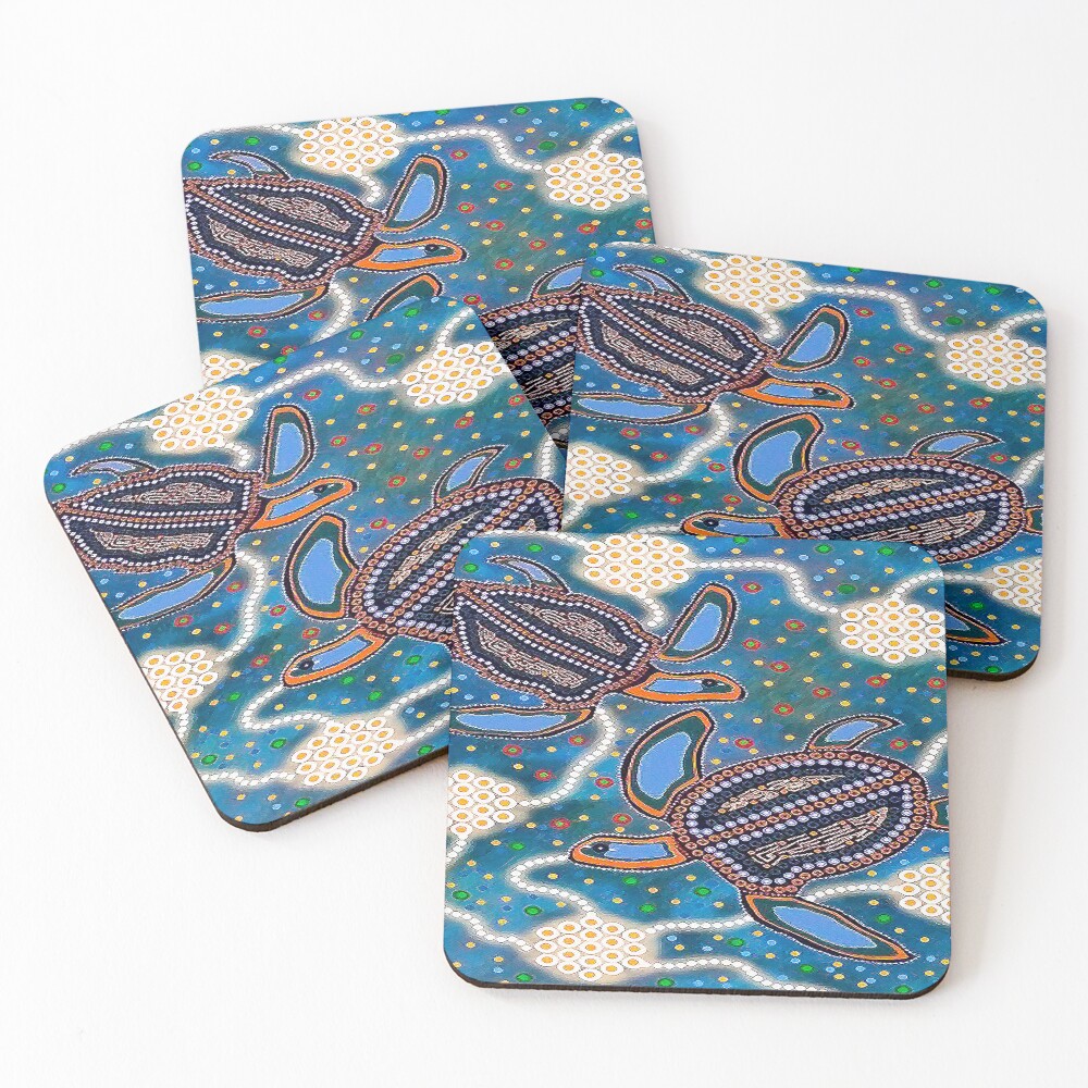 Item preview, Coasters (Set of 4) designed and sold by ROPATROKOLA.
