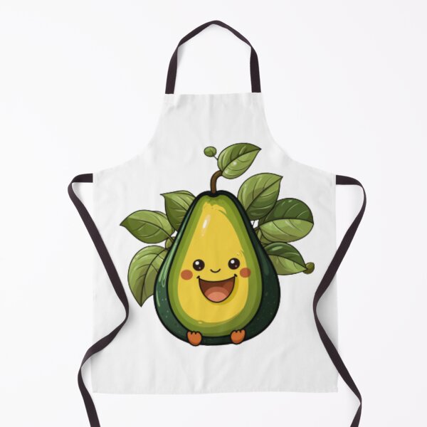 Item preview, Mamacado mini leafy avocado smiling and funny designed and sold by cristina1001.