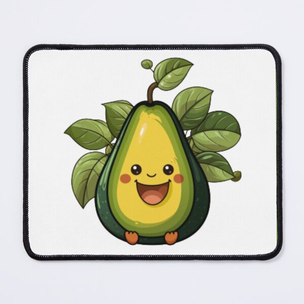 Item preview, Mamacado mini leafy avocado smiling and funny designed and sold by cristina1001.