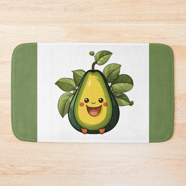 Item preview, Mamacado mini leafy avocado smiling and funny designed and sold by cristina1001.