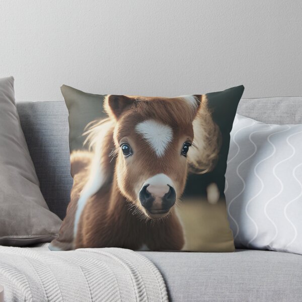 Item preview, Pony - Cute Baby Animal Portrait - Horse designed and sold by 123animals.