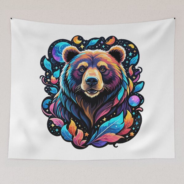 Item preview, Cosmic Bear Essence in Celestial Dreamscape designed and sold by SCG-designs.