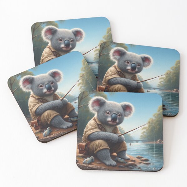 Item preview, Koala Fishing designed and sold by CrankyOldDude.