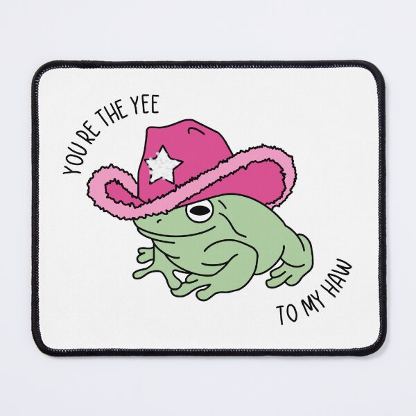 Item preview, Valentine Pink Cowboy Frog designed and sold by Chanaika4.