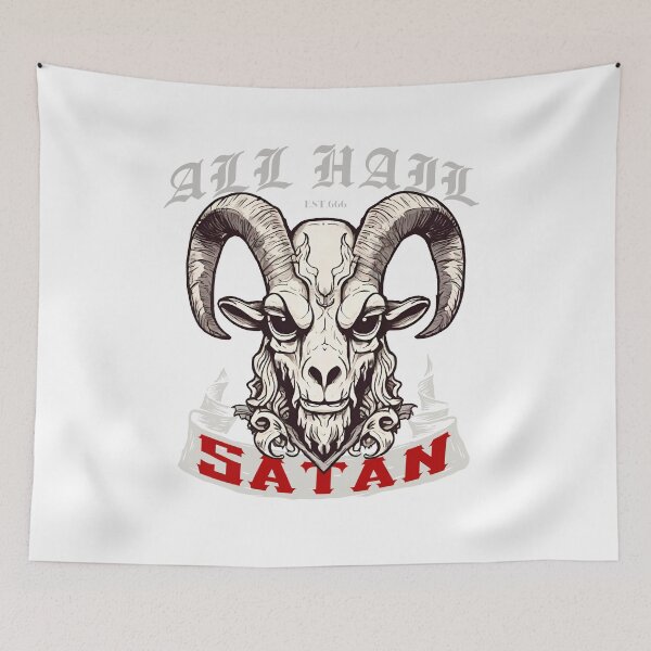 Item preview, All Hail Satan designed and sold by SimpleP.