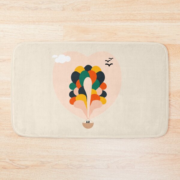 Item preview, Love in the Skies: Abstract Air Balloon Art designed and sold by ArtologyNamah.
