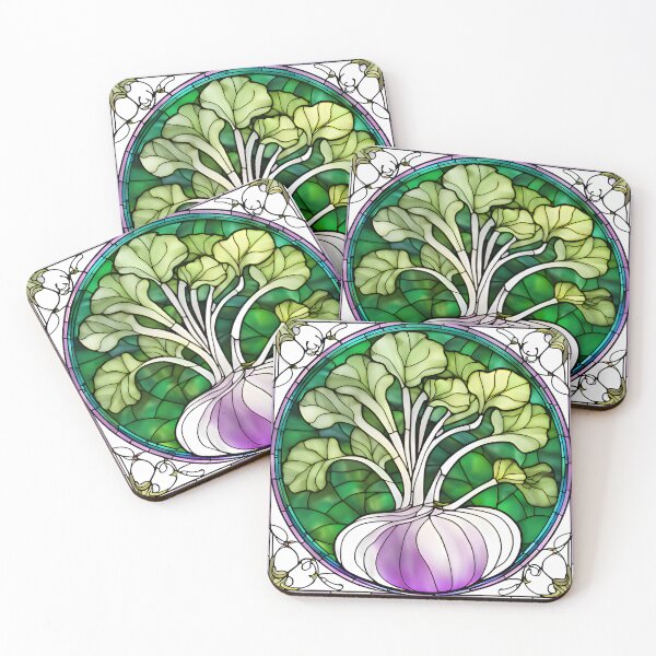 Item preview, Stained Glass Turnip - Digital Rendering designed and sold by Chardo55.