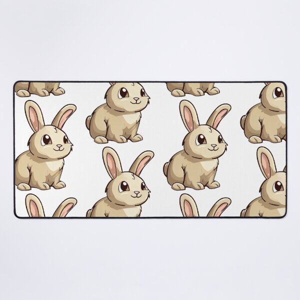 Item preview, Little Furry Fluffy Easter Sitting Bunny Rabbit Hare Pet For Kids Long Ears designed and sold by Cr320.