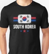 South Korea Flag Korean Apparel Unisex T-Shirt