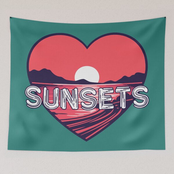 Item preview, I love sunsets designed and sold by SidTastic .