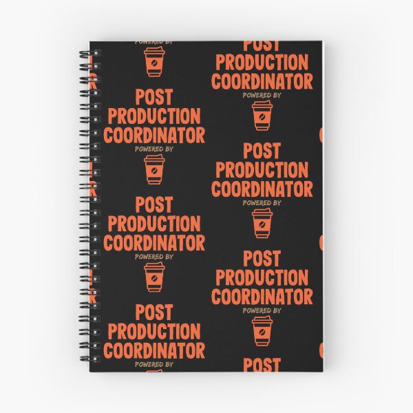 Item preview, Post Production Coordinator Powered by Coffee designed and sold by NermilioDesigns.