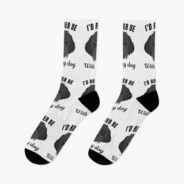 Item preview, I'd rather be with my dog, funny portuguese water dog breed owners or lovers saying  designed and sold by NBSStore.