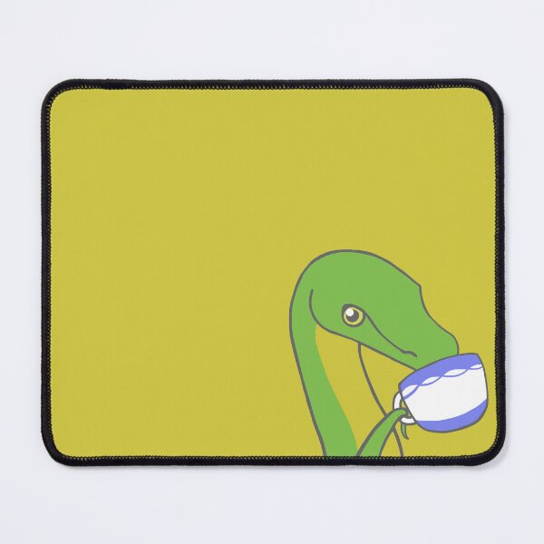 Item preview, Cute Green Snake Sipping Tea Emoji designed and sold by revheadkid.