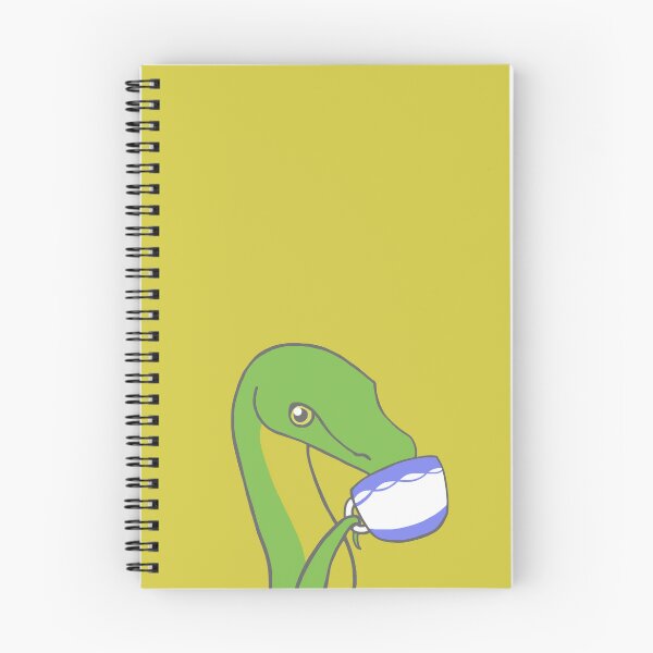 Item preview, Cute Green Snake Sipping Tea Emoji designed and sold by revheadkid.