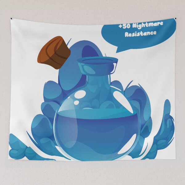 Item preview, Potion blue give your powers designed and sold by JuroArt.